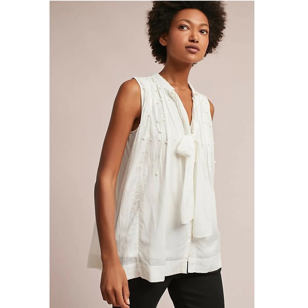 Anthropologie Feather Bone Tunic
